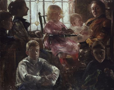 Family Rumpf by Lovis Corinth